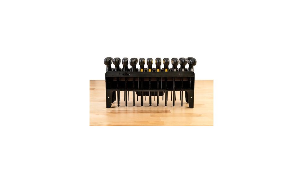 Wheeler Fine Gunsmith Equipment SAE/Metric/Hex/Torx P-Handle Driver Set, 30 pc, 1081957