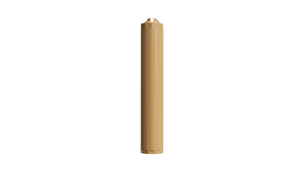 Whisperstrike WT22 .22 Long Rifle Suppressor, 1x6in, Flat Dark Earth, One Size, WTFD 22CL S001
