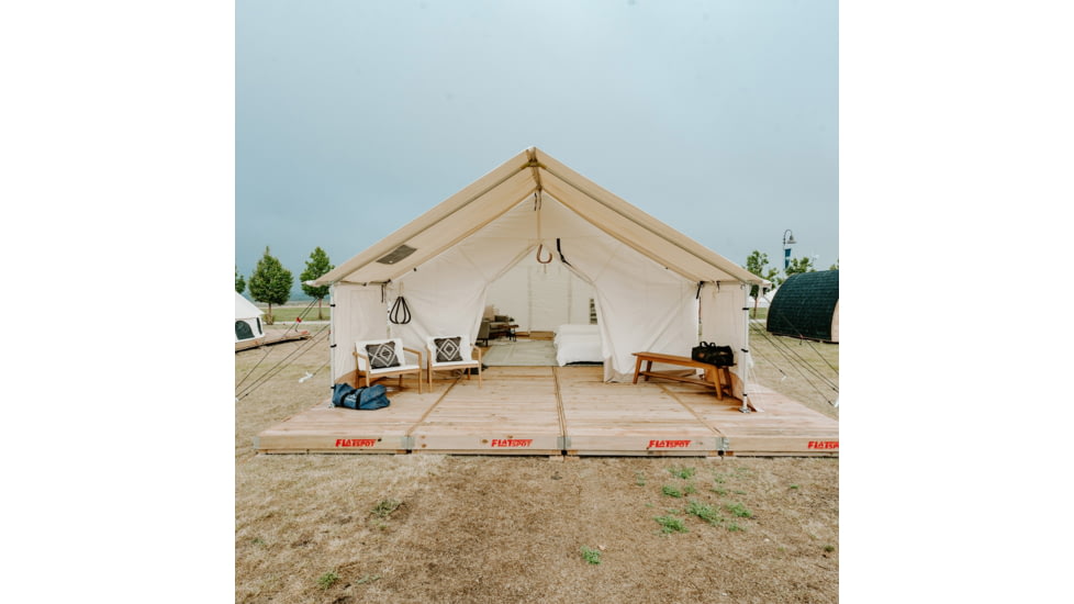 White Duck Alpha Pro Wall Tent, Water Repellent, 12ft x 14ft, WD-PRO-0012