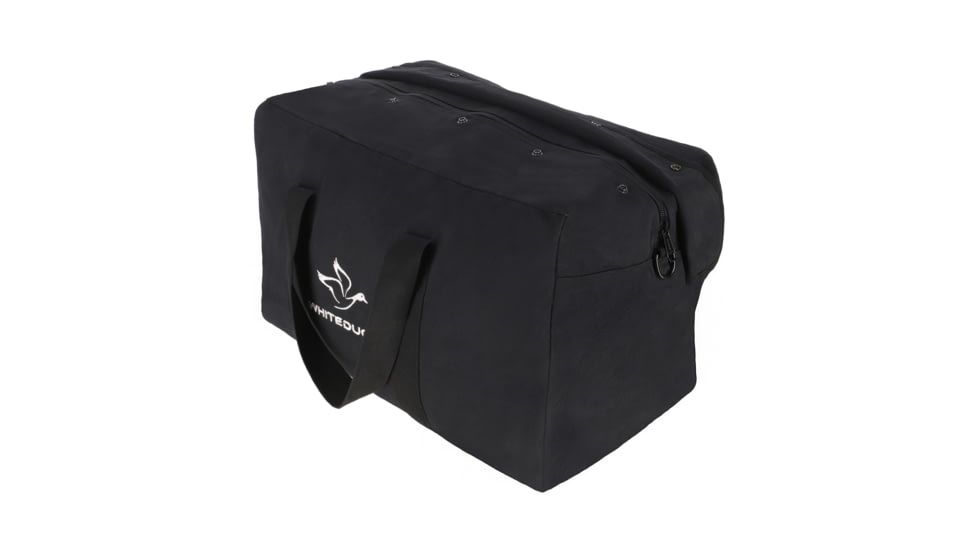 White Duck Hoplite Canvas Parachute Bag, Black, FBA-HPBB-2415