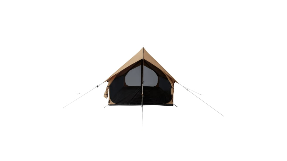 White Duck Rover Scout Tent w/ Jack Stove, Fire Water Repellent, Sandstone Beige, 8ftx9ft, WD-RBT-39