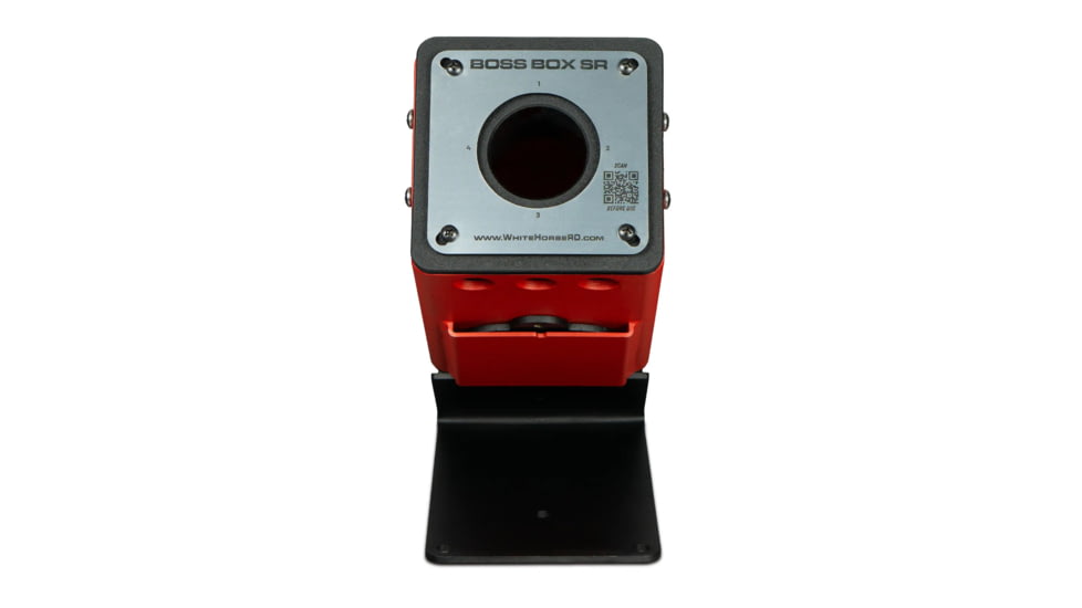 White Horse Defense SR w/ Wall Mount Boss Box, Red/Black, WH-0007