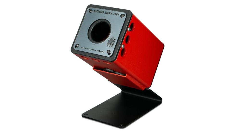 White Horse Defense SR w/ Wall Mount Boss Box, Red/Black, WH-0007