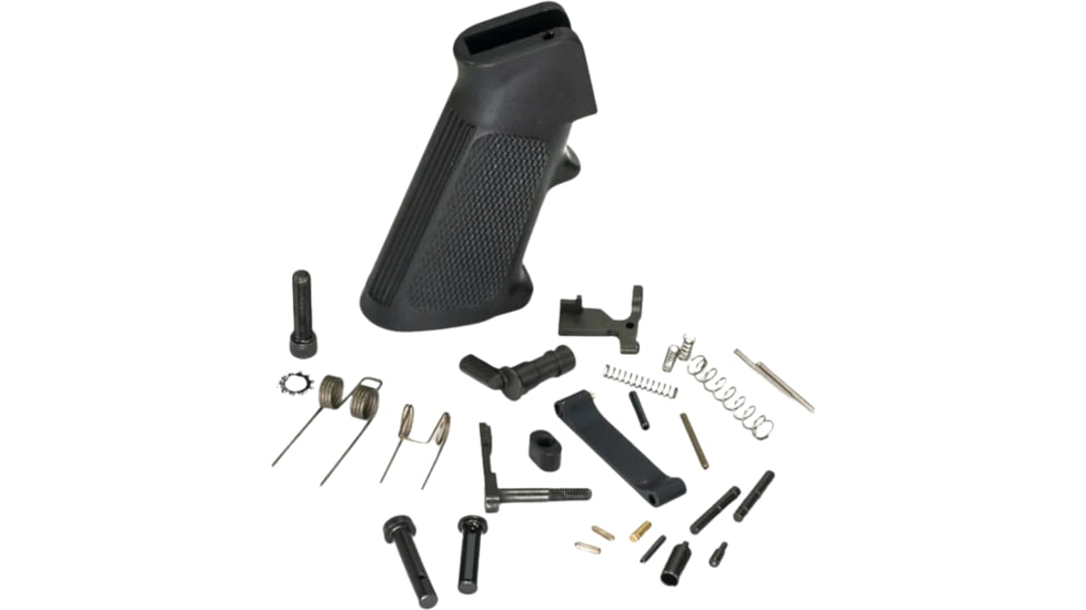 White Label Armory AR-15 Lower Parts Kit No Fire Control Group, Phosphate, Black, WLA-LOW-1015-01