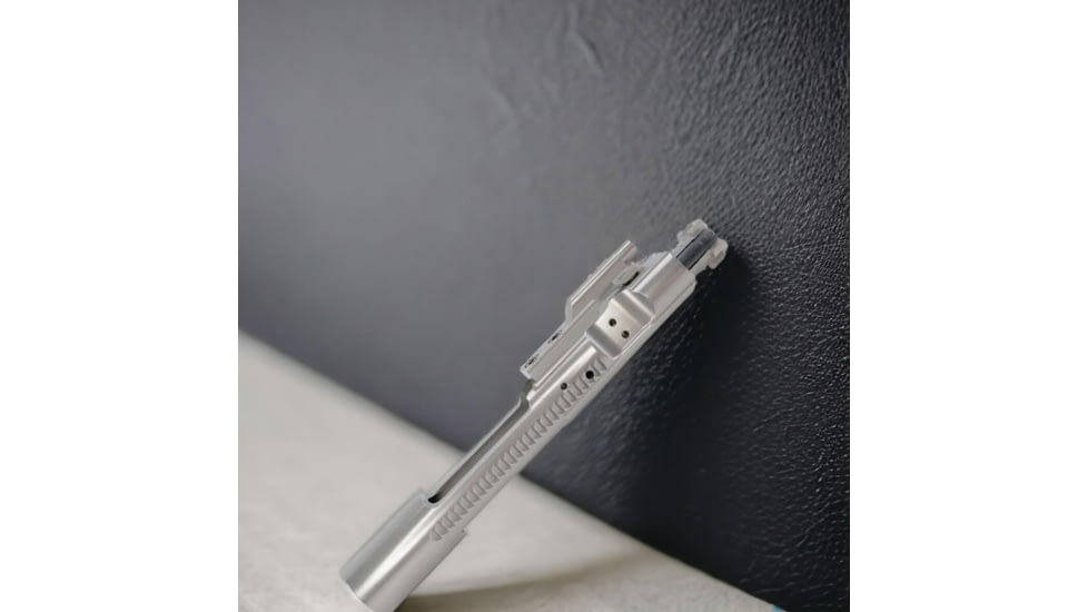 White Label Armory M16 Bolt Carrier Group, 5.56 Nato, Polished Nickel Boron Coating, Nickel, WLA-BCG-3003