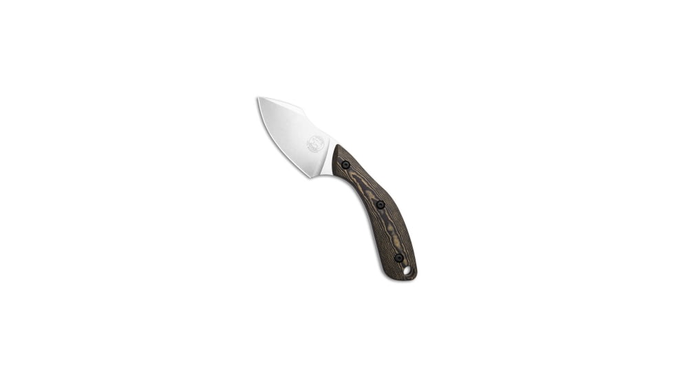 White River Knife &amp; Tool White River Apex Fixed Blade Knife Maple/Black Richlite 2.7" Stonewash, Black/Green, CPM MagnaCut, adult, BHQ-219508