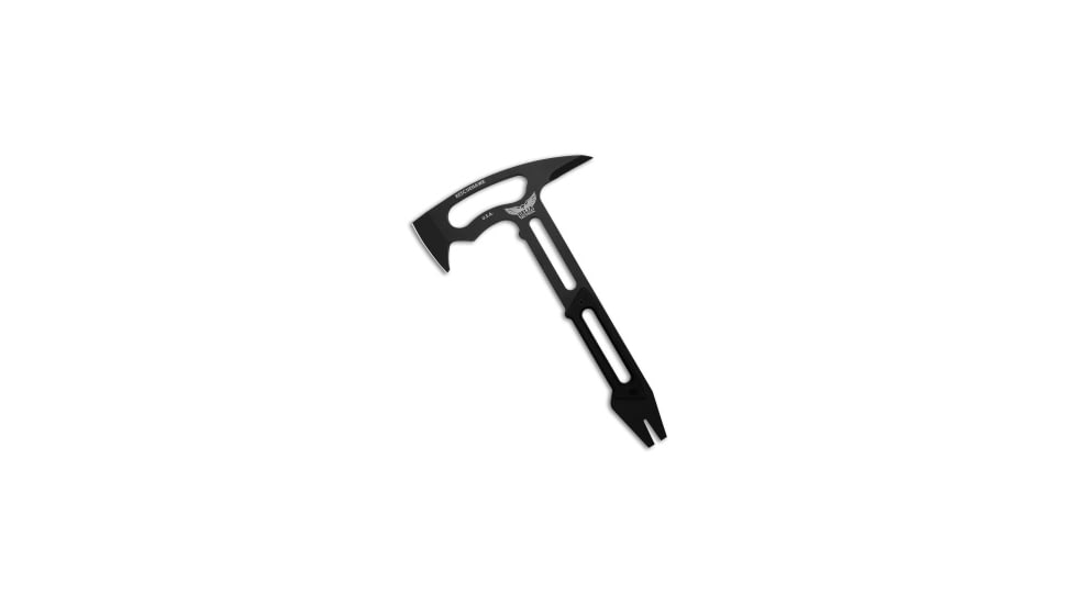 White River Knife &amp; Tool Delia Tactical Rescue Hawk, 80CRV2, G-10, Black Handle, Black/Black, 13.50 inch, BHQ-140641