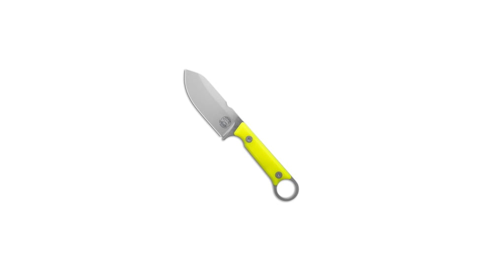 White River White River Firecraft 3.5 Pro Fixed Blade Knife Yellow G-10 3.5" SW, Yellow, CPM MagnaCut, adult, BHQ-195348