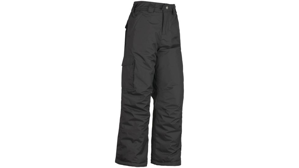 White Sierra Bilko Insulated Pant - Boy's-Black-Large