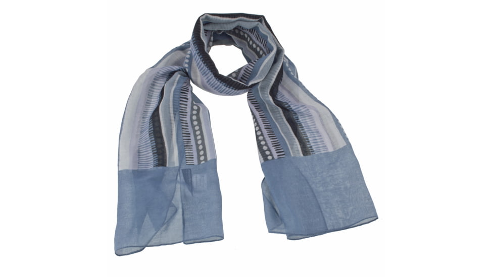 White Sierra Bug Free Gauzy Scarf - Printed - Unisex, Quarry, One Size, D0210WP-Quarry - QRY-1 SIZE