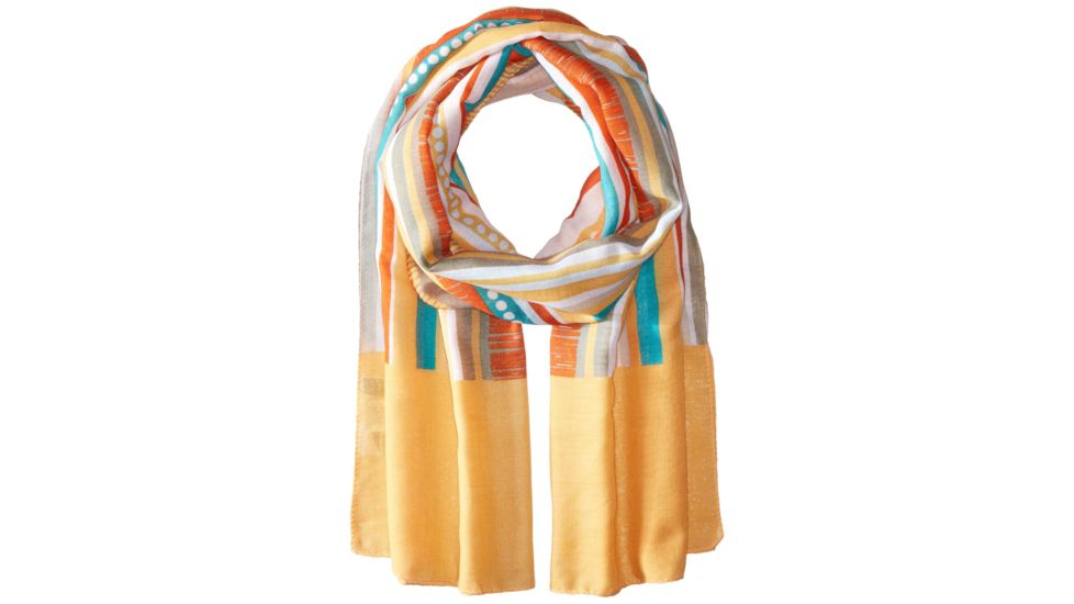 White Sierra Bug Free Gauzy Scarf - Printed - Unisex, Tiger Lily, One Size, D0210WP-Tiger Lily - TGL-1 SIZE