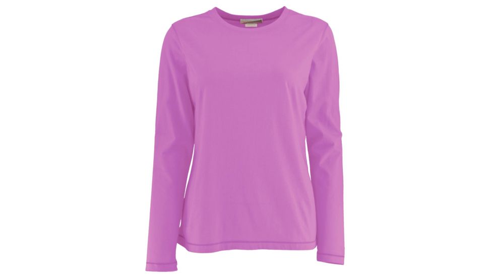 White Sierra Bug Free Jersey Long Sleeve Crew - Womens, Orchid, Extra Large, T3512W-Orchid - ORC-XL