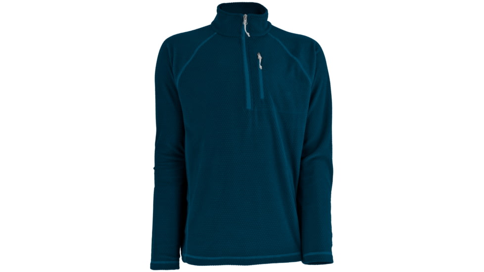White Sierra Hexi Quarter Zip - Men's-Navy-X-Large