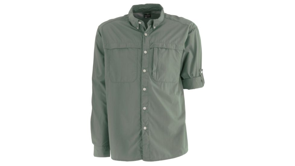 White Sierra Kalgoorlie Cool Touch Long Sleeve Shirt - Mens, Mountain PIne, Extra Large, D4765M-Mountain PIne - MOP-XL
