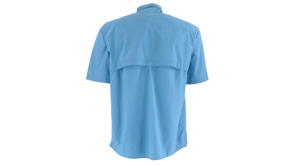 White Sierra Kalgoorlie Cool Touch Short Sleeve Shirt - Mens, Niagara Blue, 2X Large, D4764M-Niagara Blue - NIB-XXL