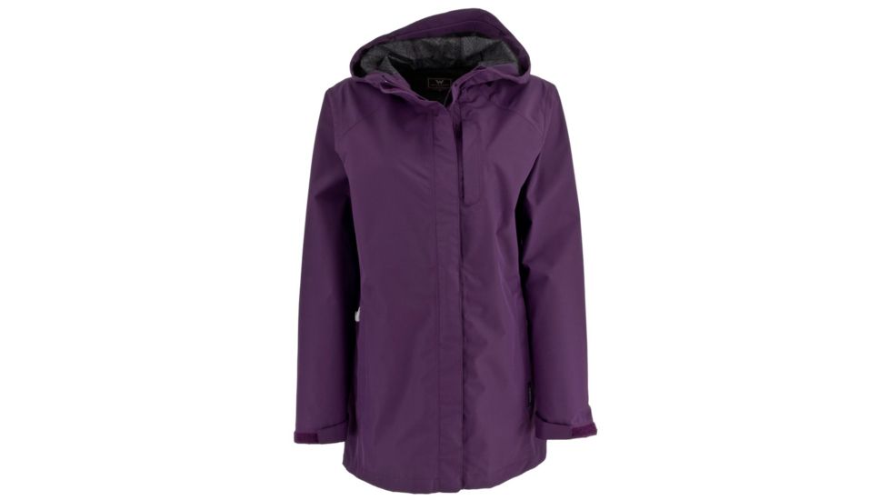 White Sierra Sierra Guide 2.5 Layer Rain Jacket - Womens, Shadow Purple, Small, T2761W-Shadow Purple - SPU-SMALL