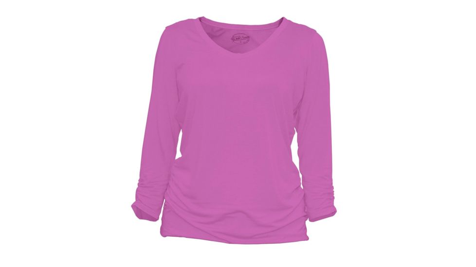 White Sierra Tangier Odor Free 3/4 Sleeve - Womens, Orchid, Small, D3591W-Orchid - ORC-SMALL