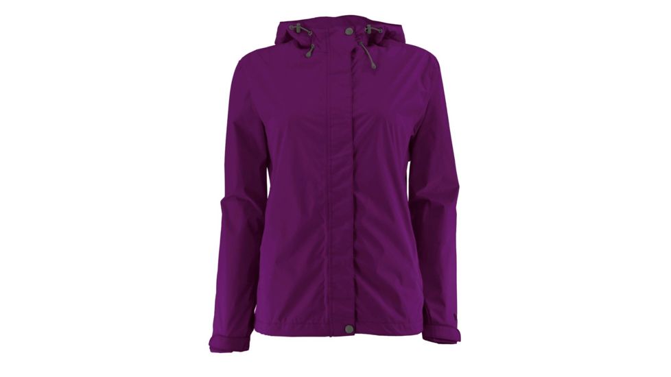 White Sierra Trabagon Rain Shell - Womens, Dark Purple, 1X, X2207WX-Dark Purple - DKP-1X