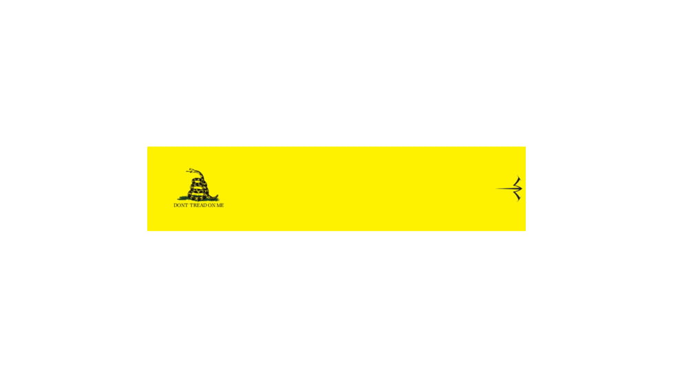 White Water Archery Arrow Wraps, Gadsden Yellow, 5 x 1.125 in, 15 pack, 1006482