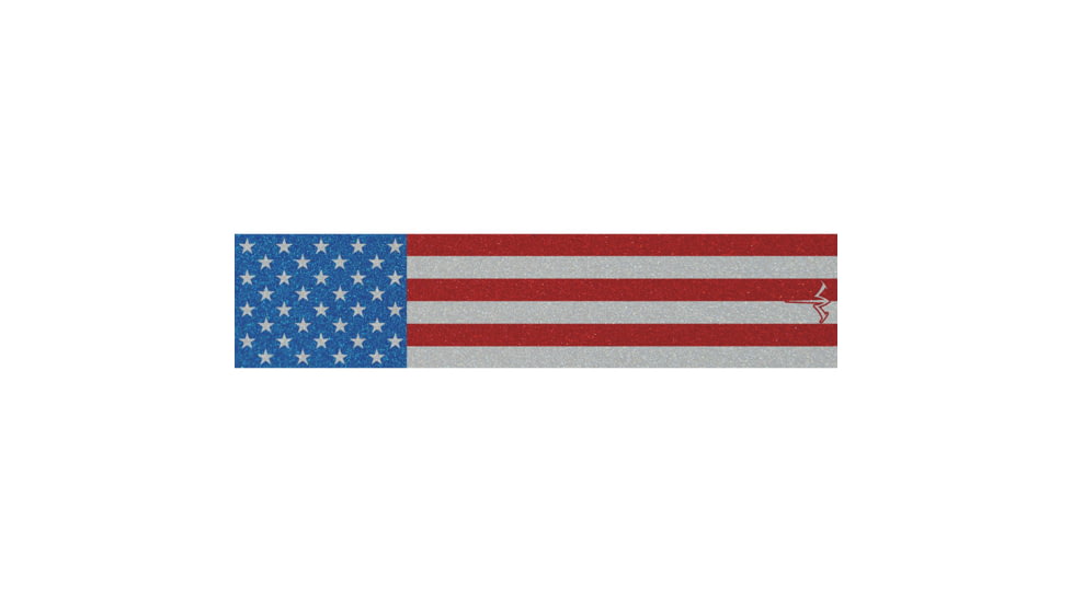 White Water Archery Reflective Arrow Wraps, American Flag, 5 x 1.125 in, 15 pack, 1006478