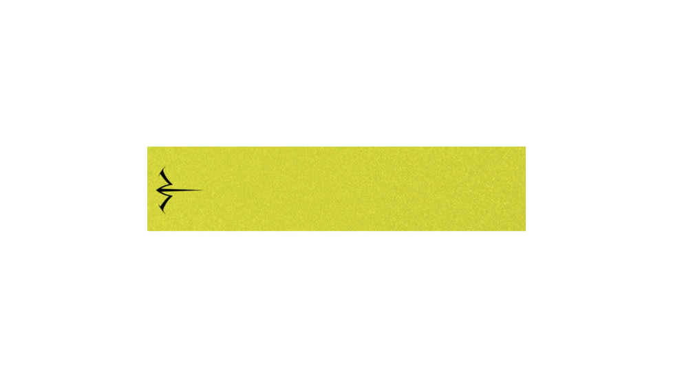 White Water Archery Reflective Arrow Wraps, Chartreuse, 5 x 1.125 in, 15 pack, 1006474