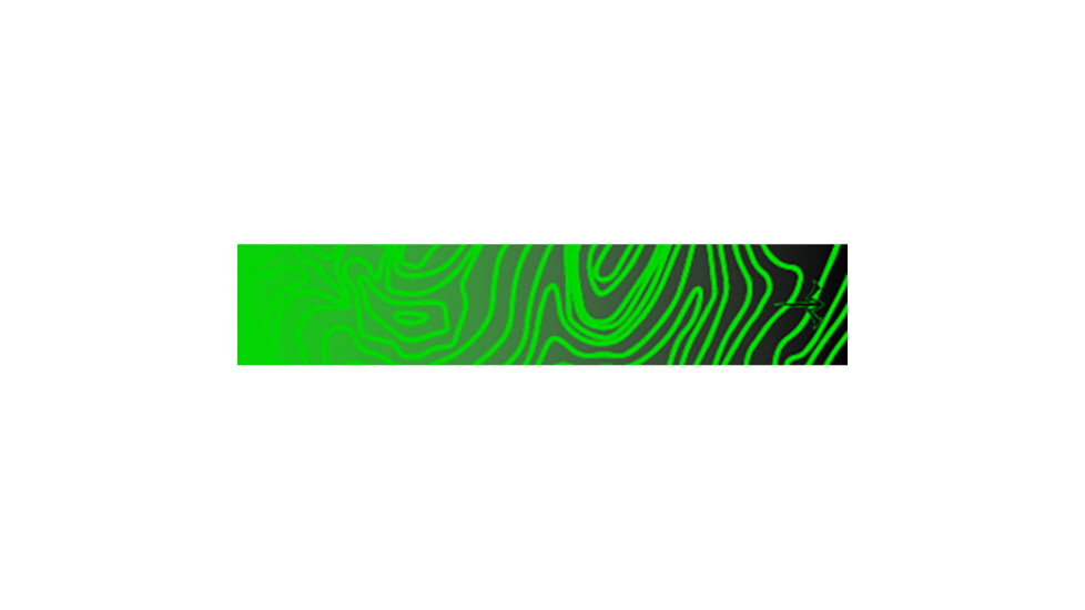 White Water Archery Topo Fade Arrow Wraps, Green, 5 x 1.125 in, 15 pack, 1006483