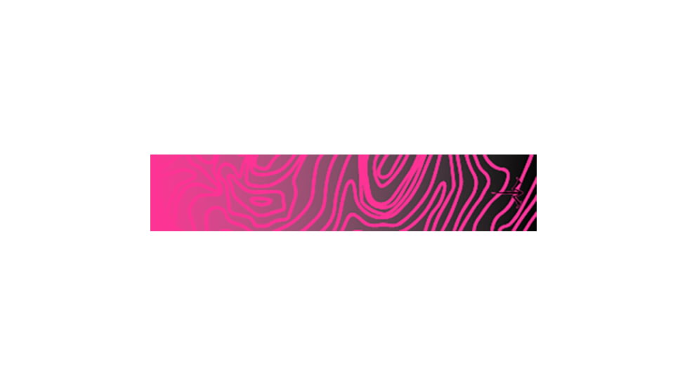 White Water Archery Topo Fade Arrow Wraps, Hot Pink, 5 x 1.125 in, 15 pack, 1006485