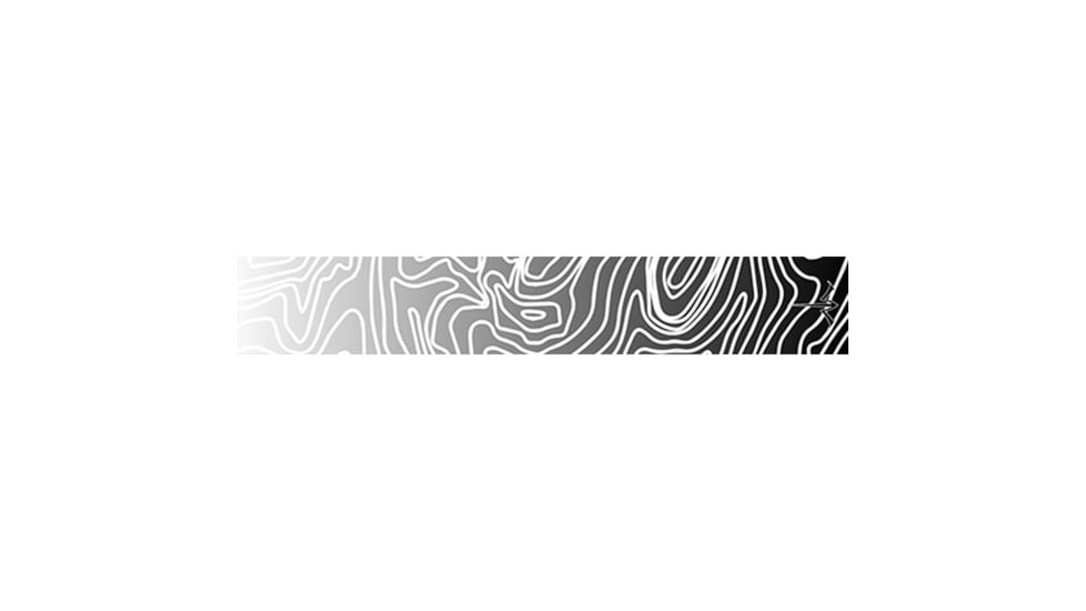 White Water Archery Topo Fade Arrow Wraps, White, 5 x 1.125 in, 15 pack, 1006486
