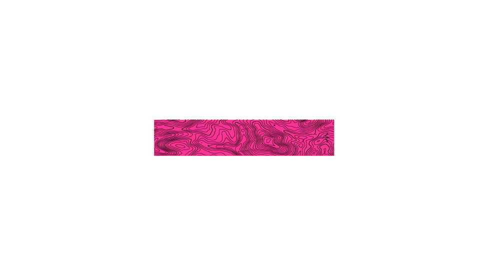 White Water Archery Thin Line Topo Arrow Wraps, 5x1.125in, Set of 15, Fluorescent Pink, WWA1262/PK