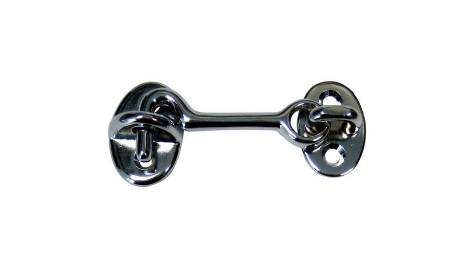 Whitecap Cabin Door Hook - CP/Brass - 2" 50408