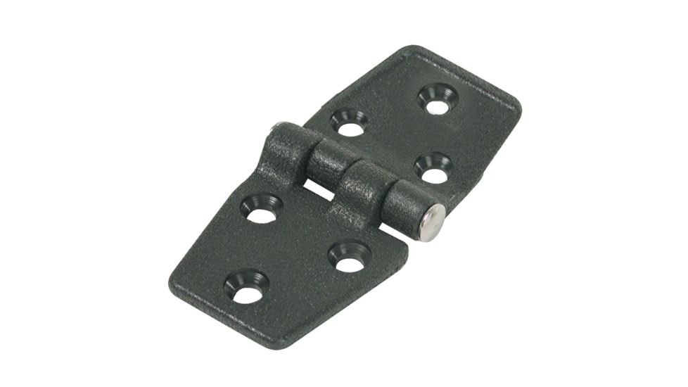 Whitecap Door Hinge - Black Nylon - 1-1/2&quot; x 3&quot; 50339