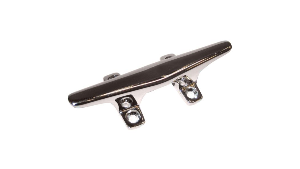 Whitecap Hollow Base 4-1/2" Chrome Plated Zamac Cleat - Freshwater Use Only 56307