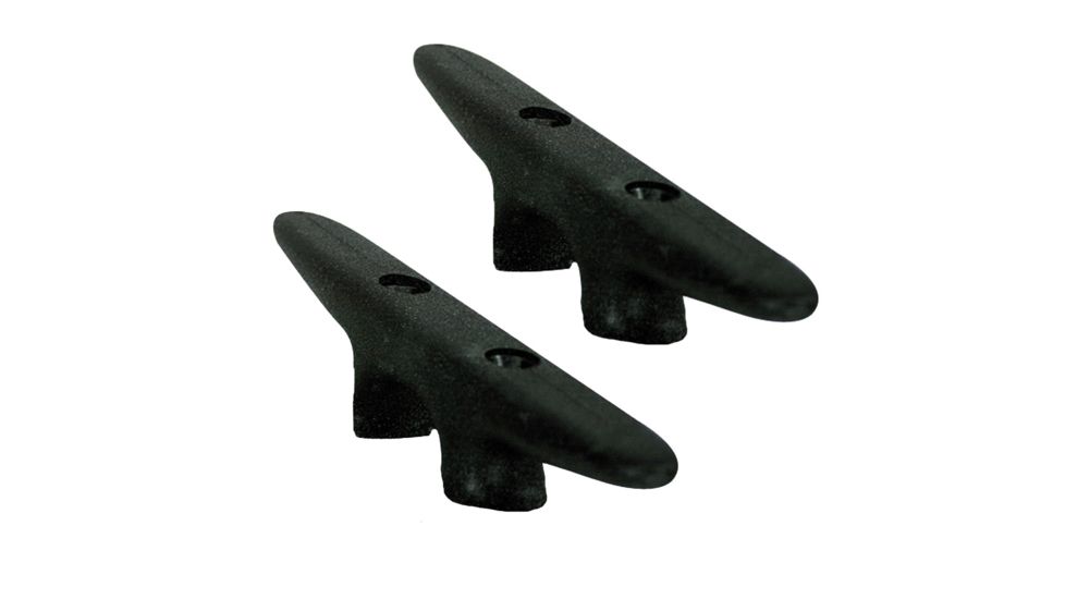 Whitecap Nylon Cleat 6&quot; Pair Black 36520
