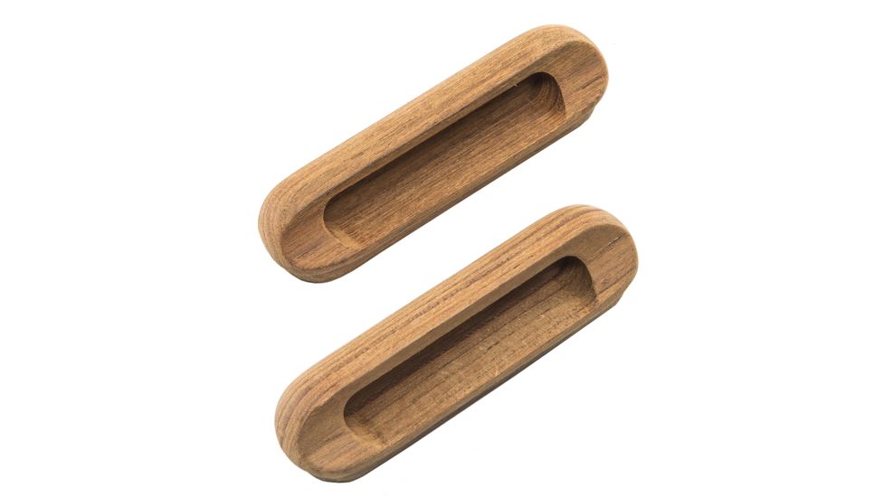 Whitecap Teak Oblong Drawer Pull - 4-1/16"L - 2 Pack 50640