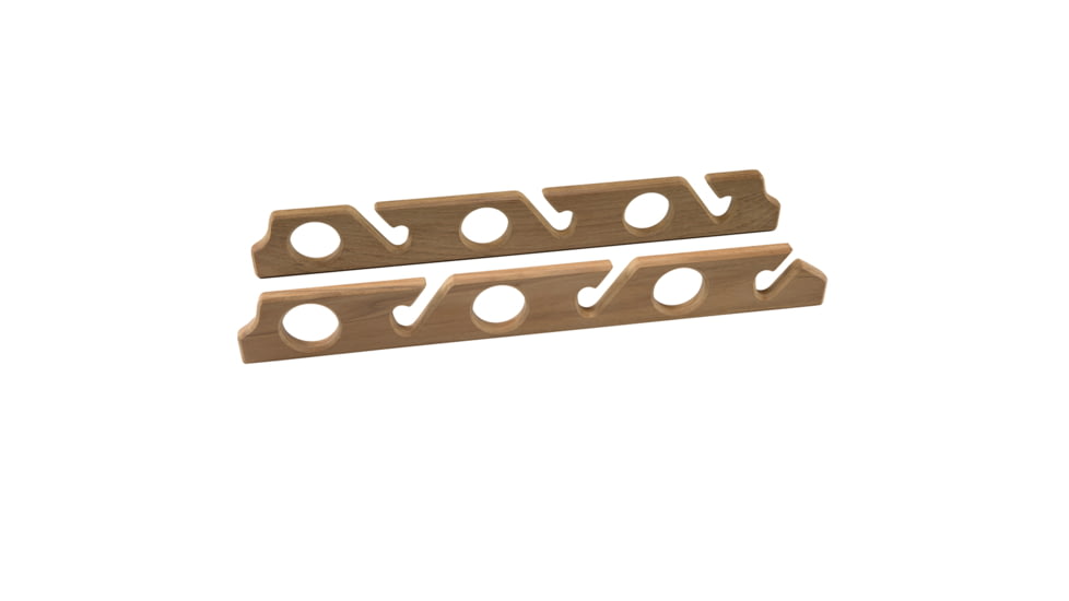 Whitecap Teak Six-Rod Storage Rack - Pair 50797