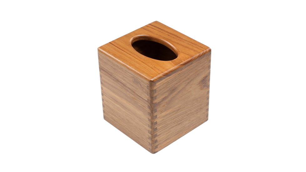 Whitecap Tissue Box Holder Teak 50721