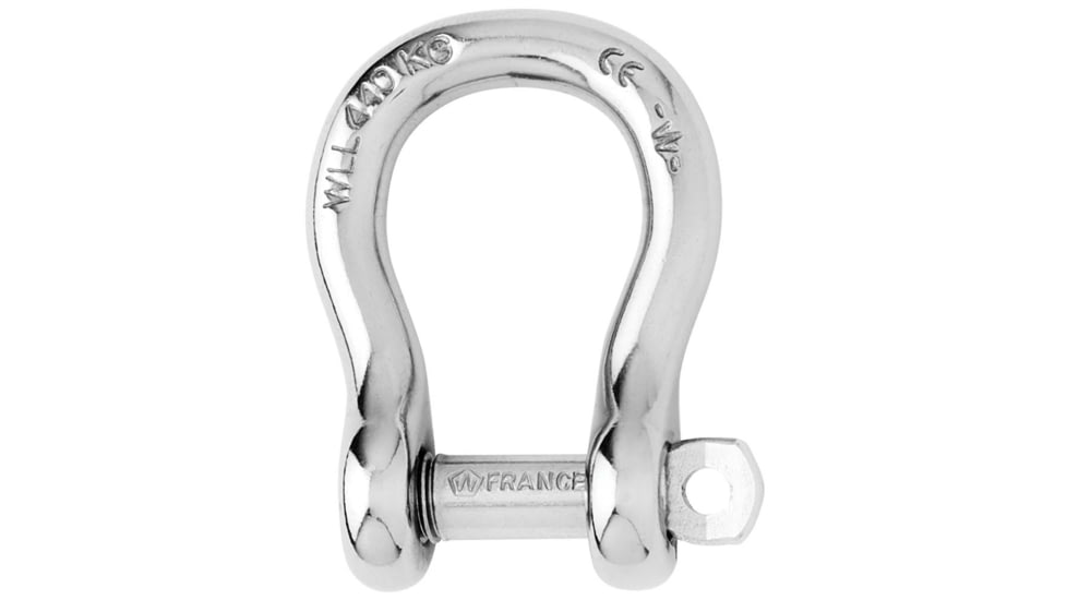 Wichard Marine Captive Pin Bow Shackle - Diameter 6mm - 1/4in, 1443