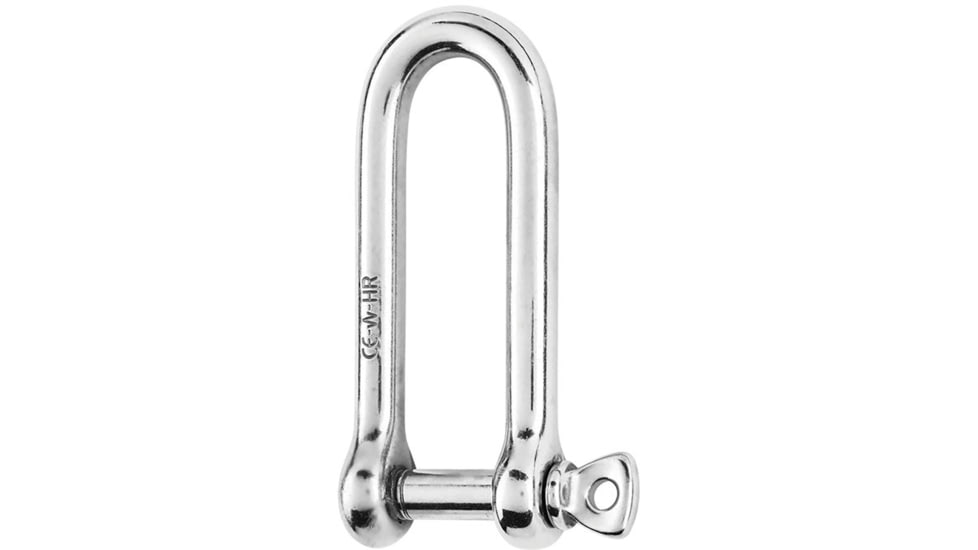 Wichard Marine HR Long D Shackle - 10mm Diameter - 25/64in, 11215
