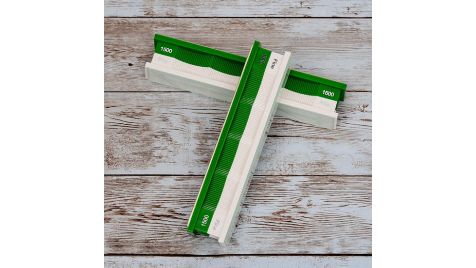 Wicked Edge 1500 Grit Diamond Stones and Blank Glass Platens Sharpening Stone, WE1500GL