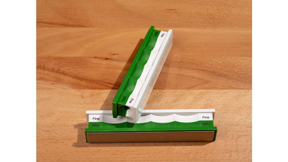Wicked Edge 1500 Grit Diamond Stones and Blank Glass Platens Sharpening Stone, WE1500GL