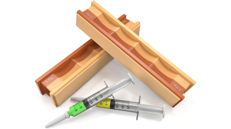 Wicked Edge 5/3.5Micron Diamond and Leather Sharpening Strops Pack, WE0503.5