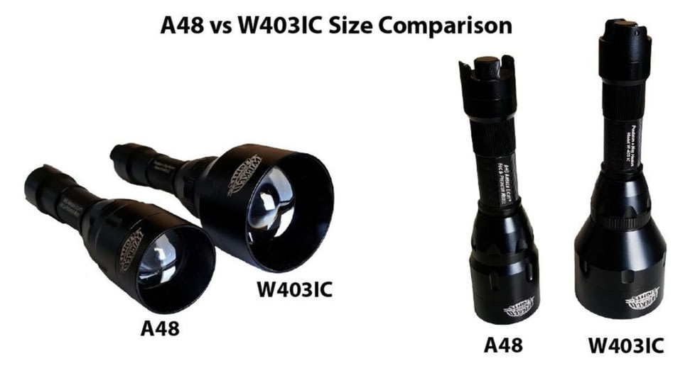 Wicked Hunting Lights A48iC Bow Hunting Light Kit, Green, W2048