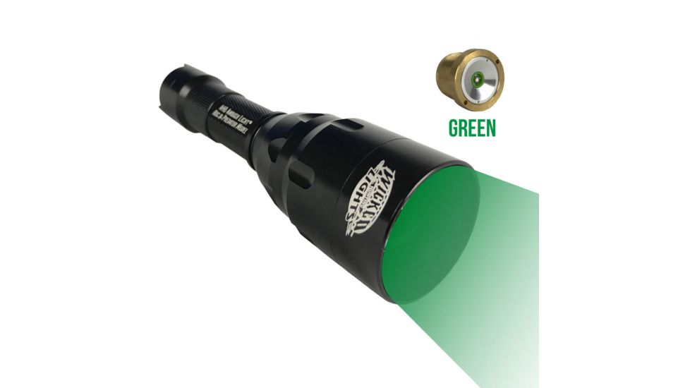 Wicked Hunting Lights A48iC Scan Flashlight Plus Kit, Green, W2002