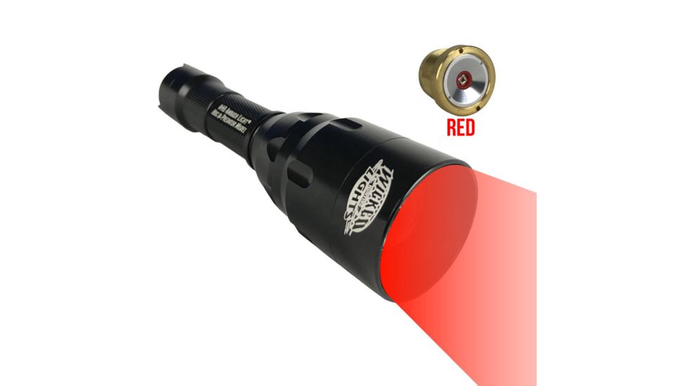 Wicked Hunting Lights A48iC Scan Flashlight Plus Kit, Red, W2003