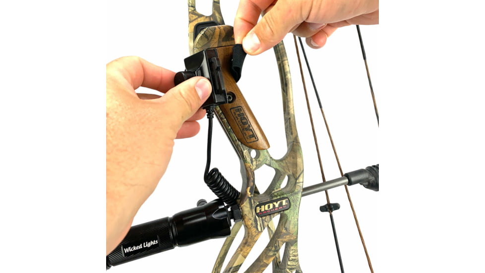 Wicked Hunting Lights A51iC 3-Color-In-1 Bow Hunting Light Kit, Green, Red, White, W2059