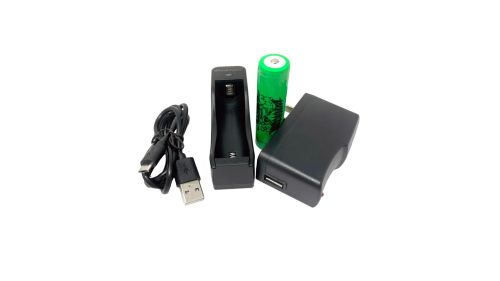 Wicked Hunting Lights A55iC LED Red Night Hunting Light Kit, Black, W2060