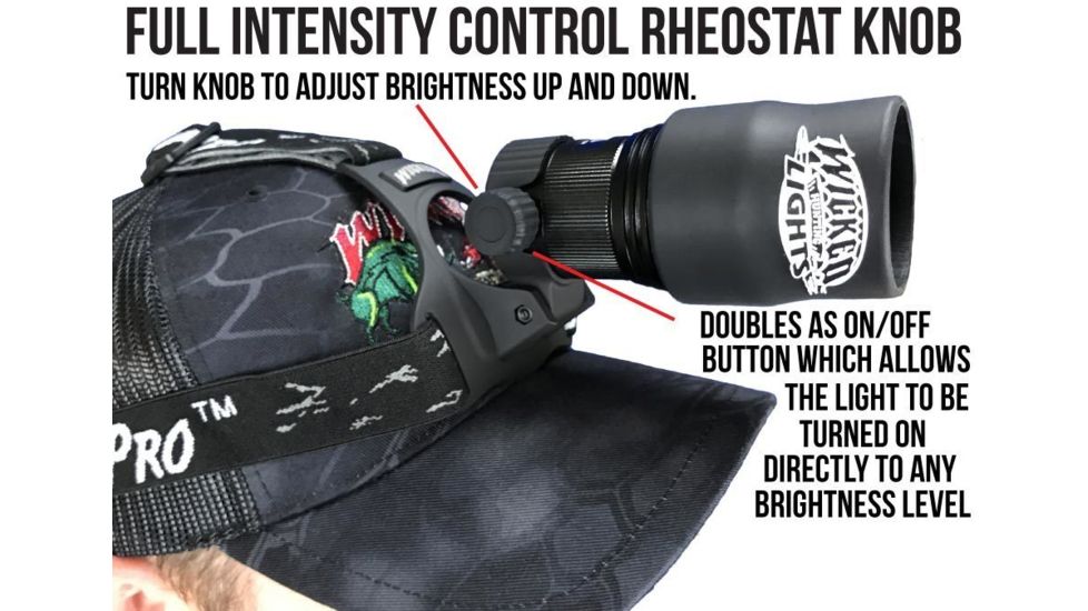 Wicked Hunting Lights A67iC and ScanPro iC 3-Color-In-1 Night Hunting Light and Headlamp Combo Kit, Green/Red/White, W2053