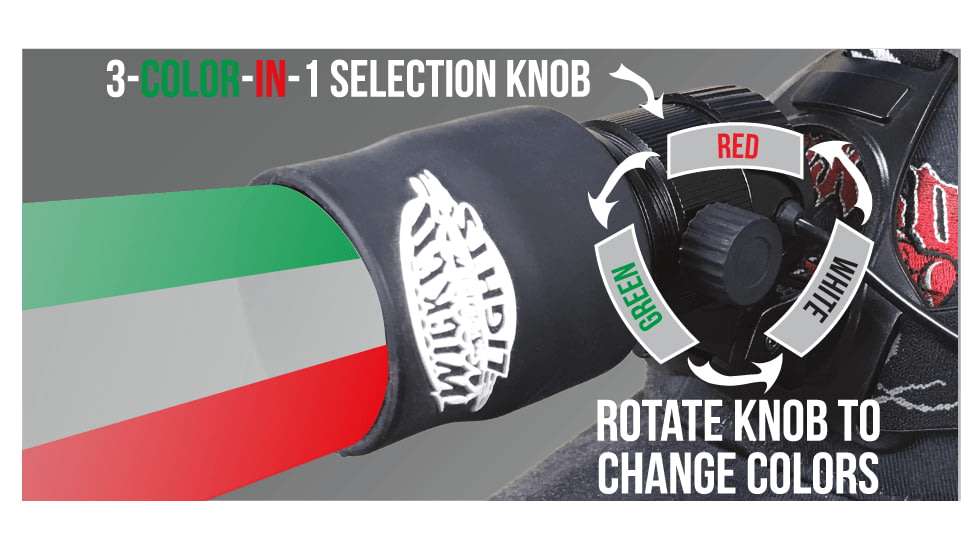 Wicked Hunting Lights A75iC 4-Color-In-1 and ScanPro iC Gen 2 3-Color-In-1 Combo Set, W2085