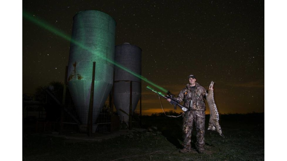 Wicked Hunting Lights W403iC Night Hunting Light Kit, Green, W2012