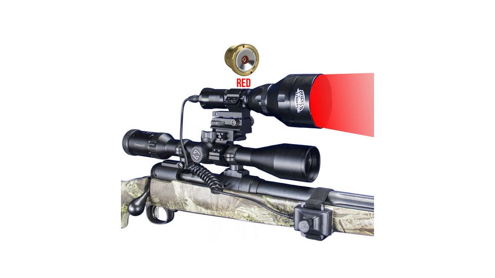 Wicked Hunting Lights W403iC Night Hunting Light Kit, Red, W2013